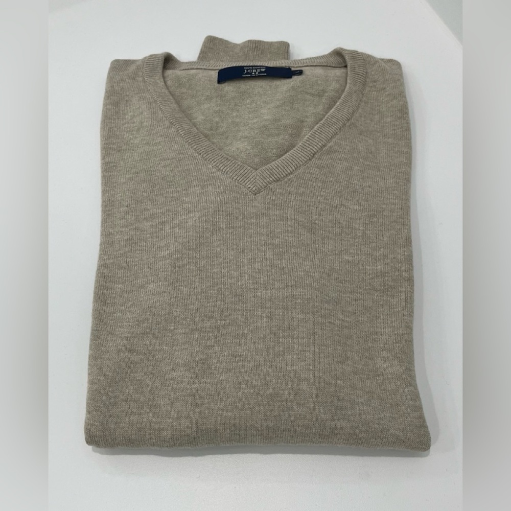 J.CREW FACTORY V-Neck Sweater, Size L